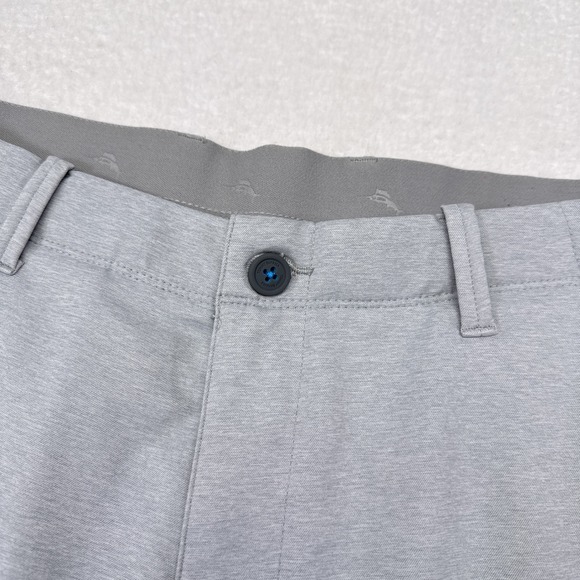 Tommy Bahama Shorts Mens Size 33 Gray Stretch Performance Casual Vacation Resort - Picture 3 of 9